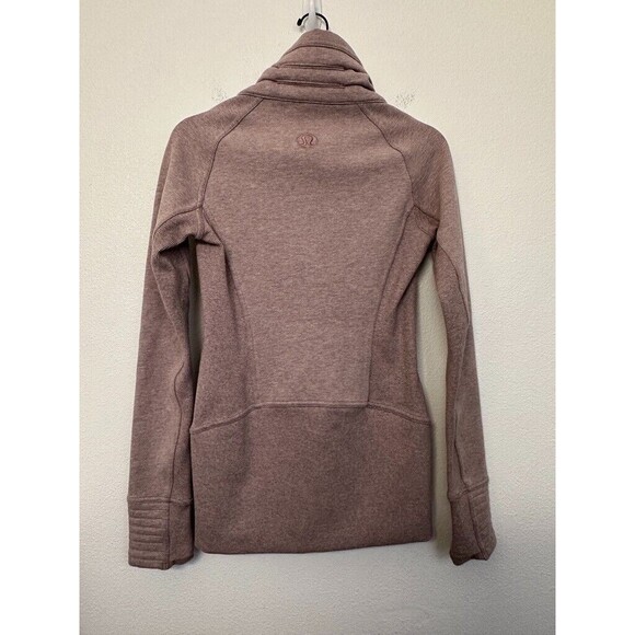Lululemon Radiant Jacket Violet Verbana Full Zip Mock Neck Athletic Women's 2 - Picture 8 of 10